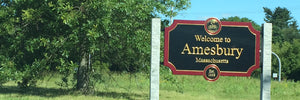 Welcome to Amesbury Sign
